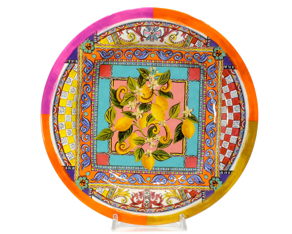 Assiette plate ortiga